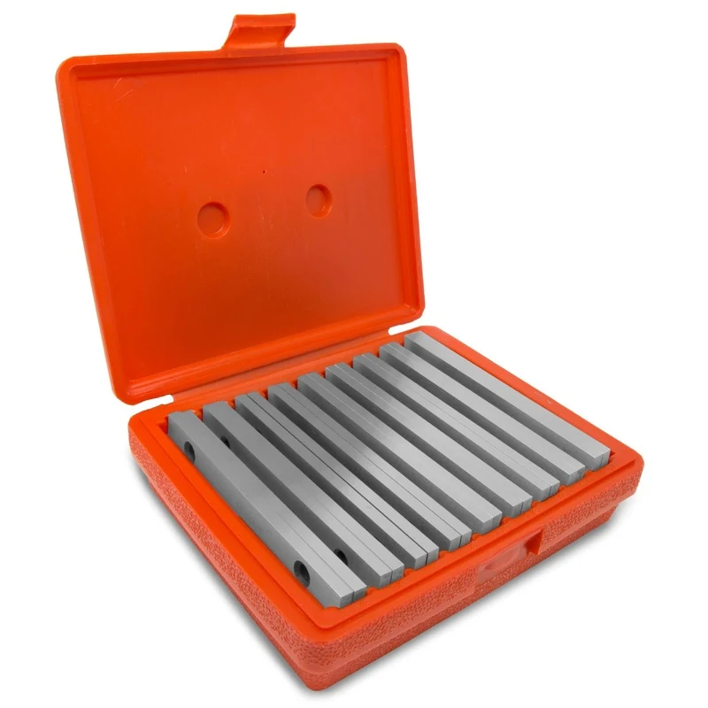 WEN 10349 18-Piece Precision-Ground 1/4-Inch Parallel Sets with Case